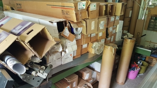 vinyl , laminator, roll up, paper new original in box