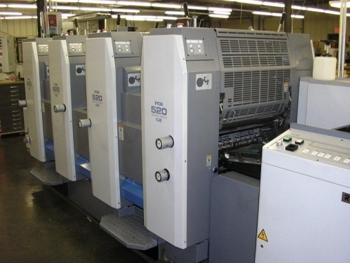 2008 Ryobi 524 GE 4 Color Press